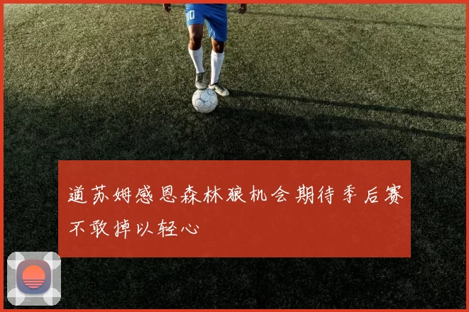 道苏姆感恩森林狼机会期待季后赛不敢掉以轻心